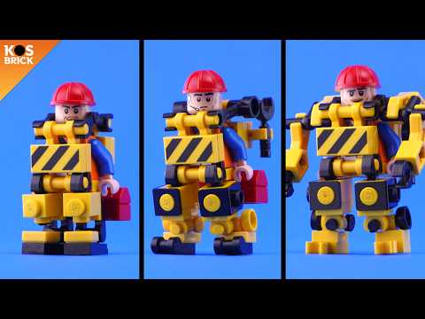 Lego Construction Hardsuit (Tutorial)