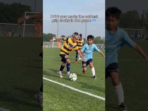 Astonish grip socks 🔥 #football #soccer #babyalex