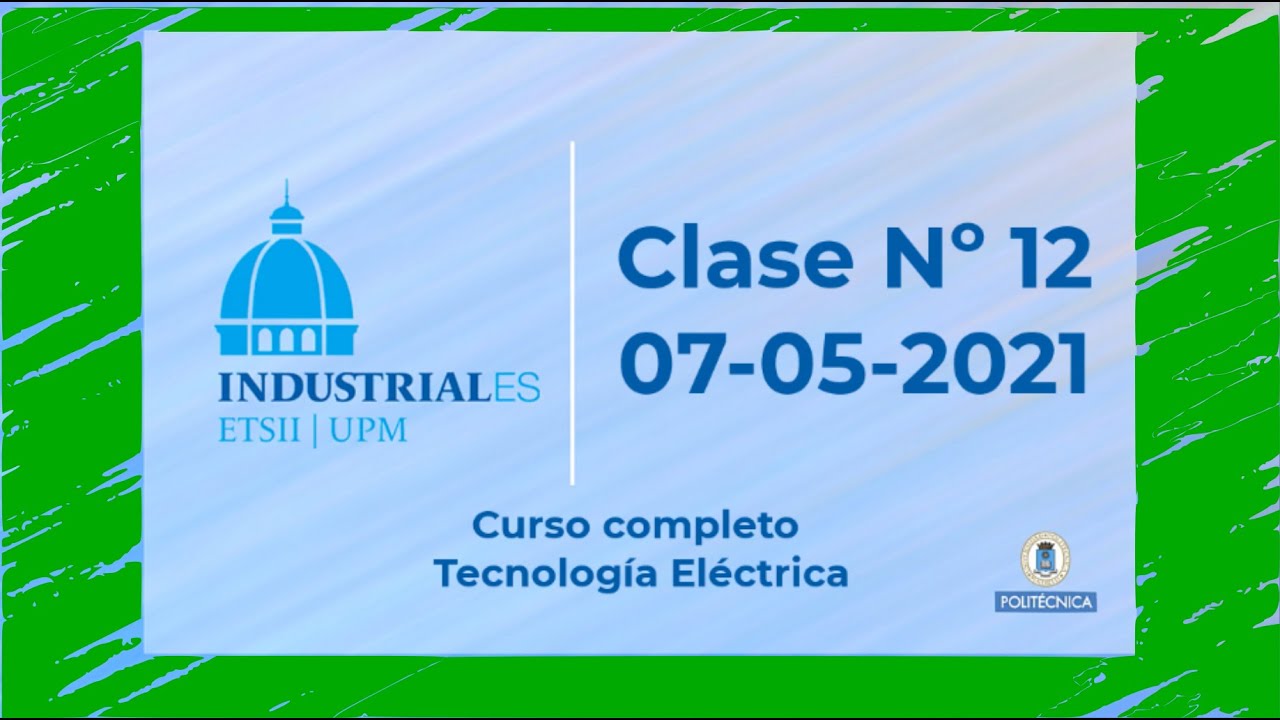 Watch Curso de Tecnología Eléctrica: Clase Nº 12. Diseño de una instalación interior, UNE-HD 60364-5-52. Now Curso de Tecnología Eléctrica: Clase Nº 12. Diseño de una instalación interior, UNE-HD 60364-5-52.