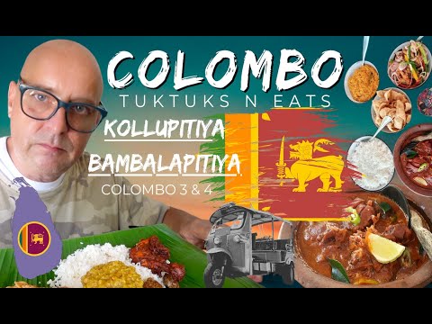 Tuktuk Tour: Eating Through Colombo's Coolest Spots | Colombo 4