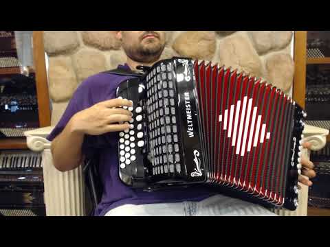 WM620BK - Weltmeister Steirische Helikon Diatonic 3 Row GCF MMM 33 12 $2495