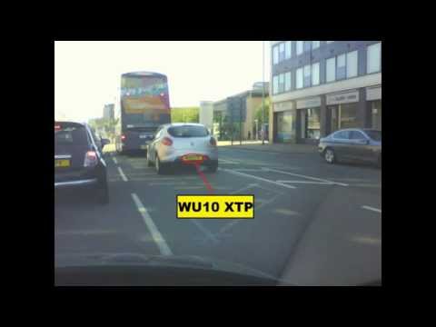 Selfish, Wreckless Fiat Bravo Driver - WU10 XTP (Roundhay Rd, Leeds)