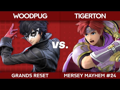 Mersey Mayhem 24 - Woodpug (Joker / Mario) v Tigerton (Byleth / Roy) : Grand Finals Reset