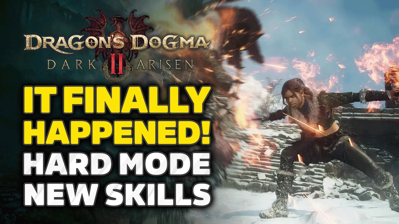 Dragon's Dogma 2 Dark Arisen Just Confirmed Hard Mode! New Skills, Transmog & No Vocation?!