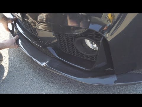 BMW M3-f30 lökhárító toldat átalakítás