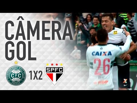 Câmera Gol - Coritiba 1 x 2 São Paulo