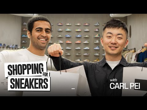 Nothing CEO Carl Pei Shops for Sneakers