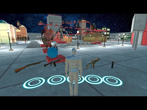 🔥FPS EXTREME PARKOUR in NIGHT CITY WITH OBSTACLES ALL UNITS - Animal Revolt Battle Simulator