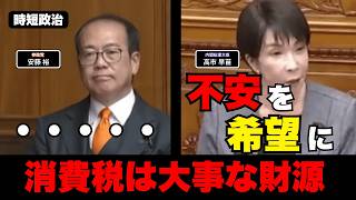 【参政党】国民の不安を希望に変えます、消費税は大事な財源です【時短政治】