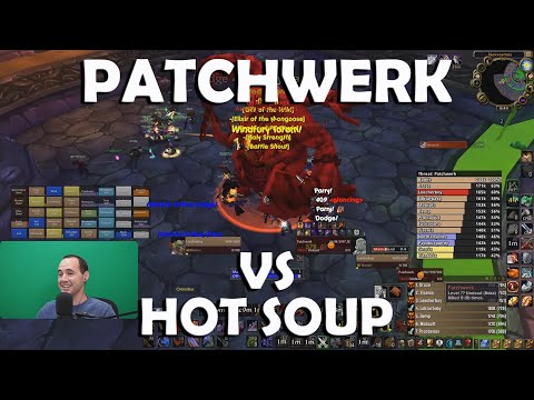 Patchwerk Vs [HOT SOUP] | WoW Classic Naxxramas Boss Fight