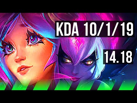 LILLIA vs EVELYNN (JGL) | 10/1/19, 800+ games, Dominating | NA Master | 14.18