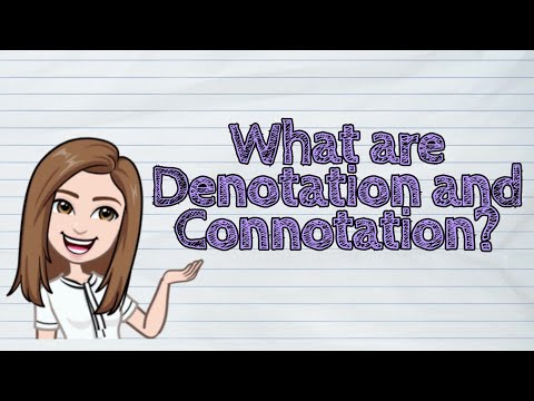 (ENGLISH) What are Denotation and Connotation? | #iQuestionPH