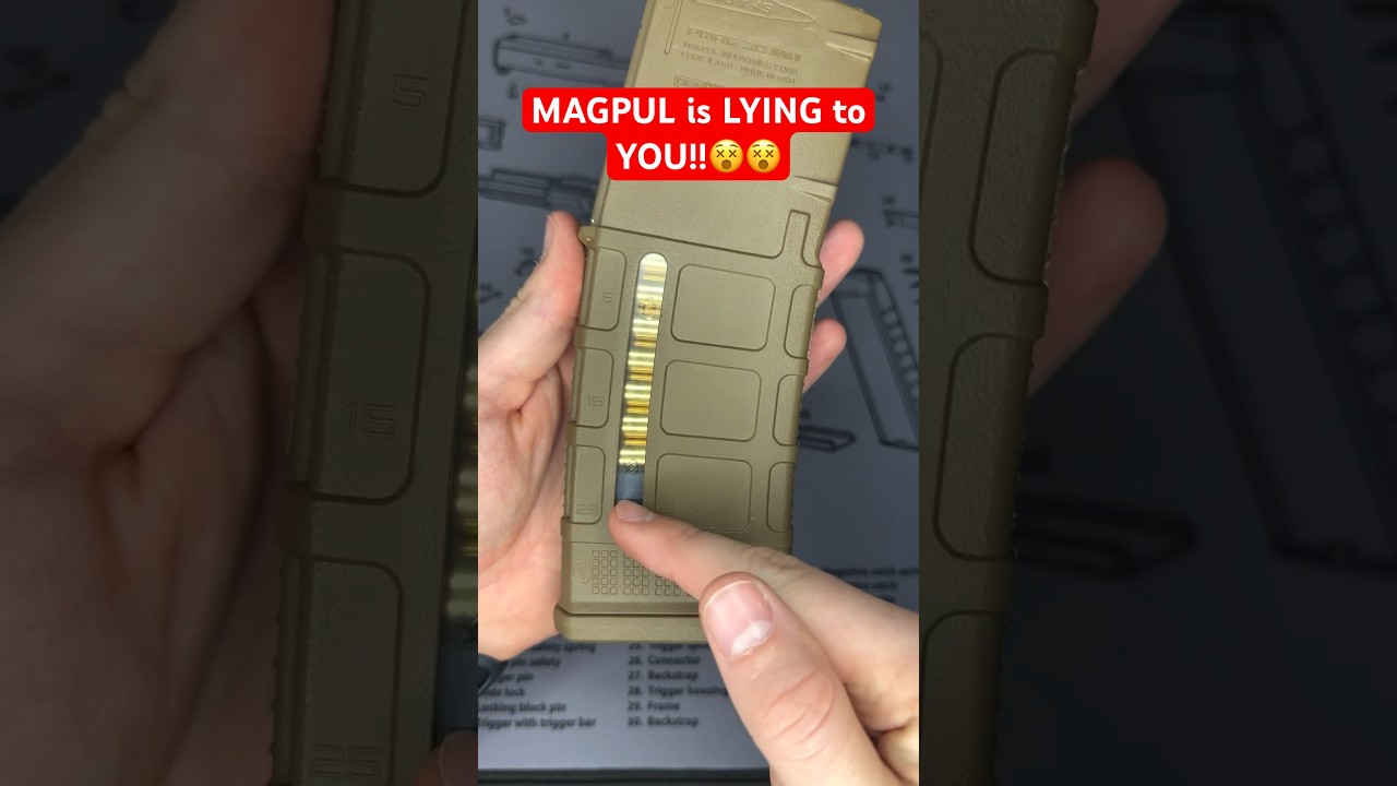 NEVER trust these mags😵 #shorts #magpul #gun
