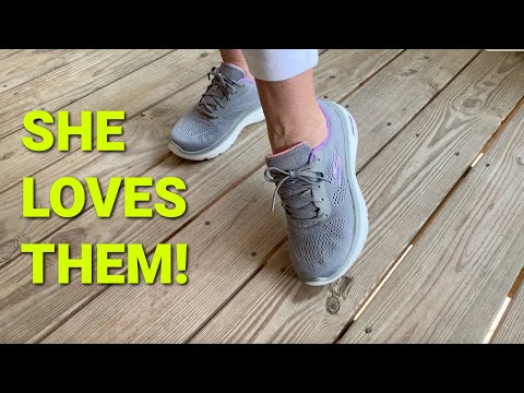 Experience Comfort and Style ~ Skechers Women's Go Walk Hyper Burst-Space Insight Sneaker