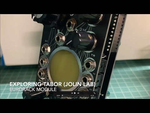 Exploring the Tabor Avalanche Oscillator Eurorack Module