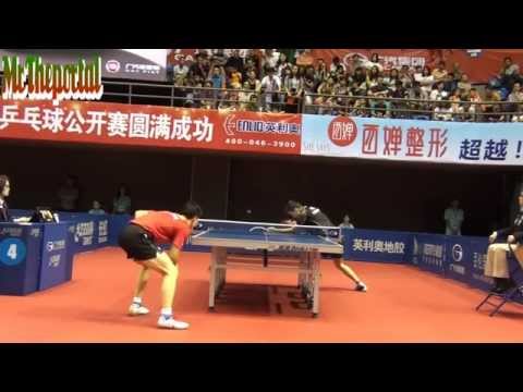 Table Tennis China Open 2015 - Ma Long Vs Antoine Hachard - (Private Recording)