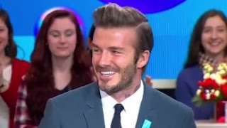 David Beckham Interview on UNICEF Project video