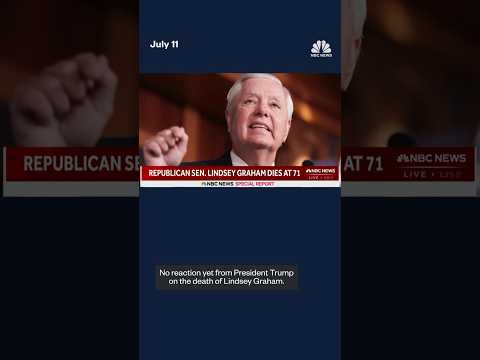 Sen. Lindsey Graham dies at 71