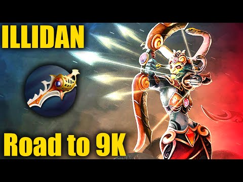 ILLIDAN ROAD TO 9k MEDUSA RATED GAME DIVINE RAPIER 600 ATTACK | Full Game | HD