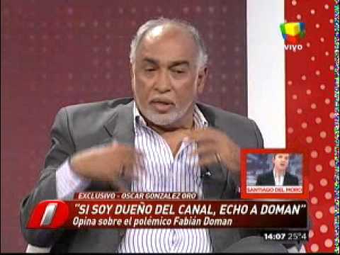 PRIMICIASYA.COM | Oscar González Oro destrozó a Fabián Doman