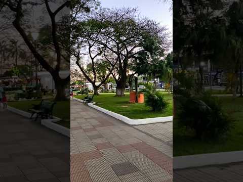 Miren nomas que linda esta plazita, km9 doble vía la Guardia #santacruz #travel