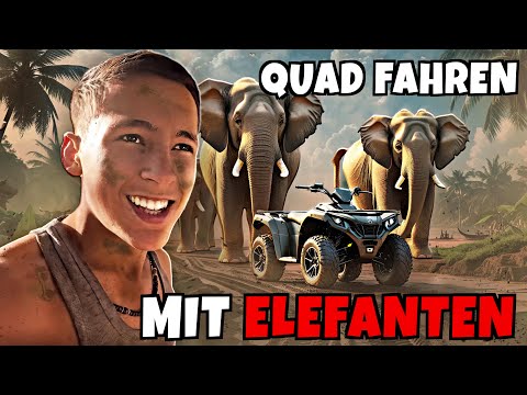 CENGIZHAN badet mit ELEFANTEN + QUADTOUR😍