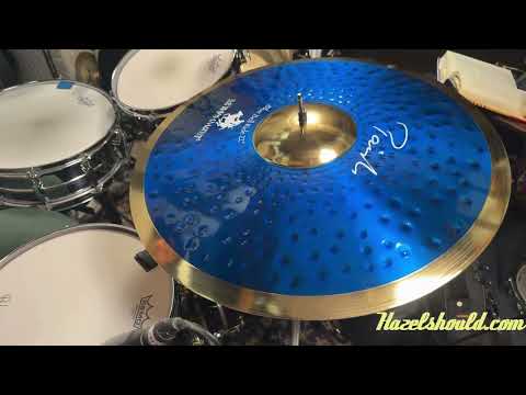 Paiste Signature STEWART COPELAND BLUE BELL Ride 22” The Rhythmatist! 3514 g CLEAN! Don’t Pay $820 image 7