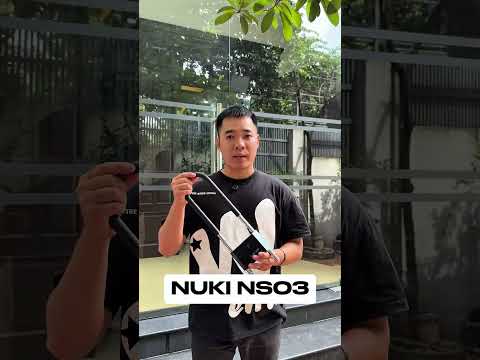 Thay thế khoá chữ U truyền thống với khoá vân tay thông minh Nuki NS03!