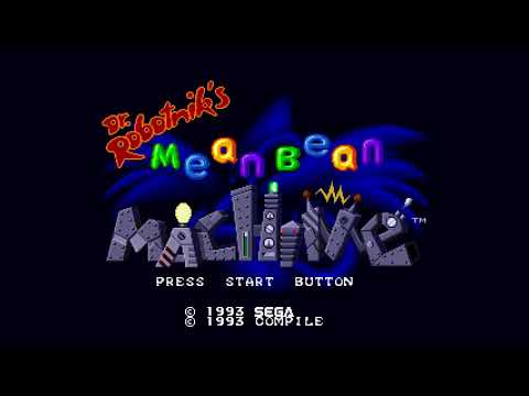 The Best of Retro VGM #2393 - Dr. Robotnik's Mean Bean Machine (Mega Drive/Genesis) - Title Screen