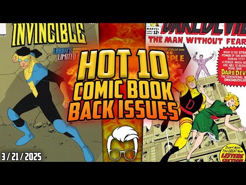 Key Comics Reaching BOOM ERA Heights!? ? Top 10 HOTTEST Comic Book Back Issues
