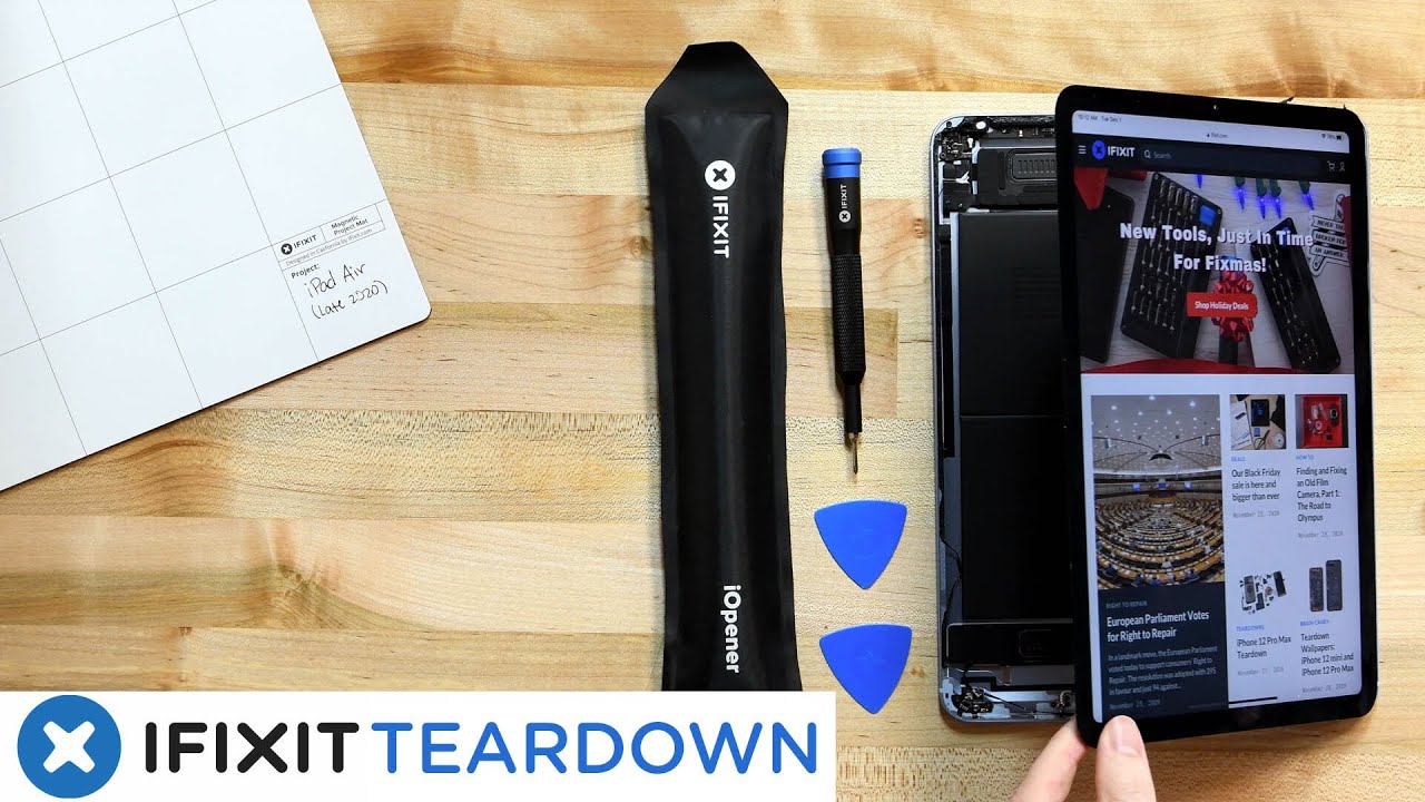 iPad Air (2020) Teardown: Long Live Touch ID