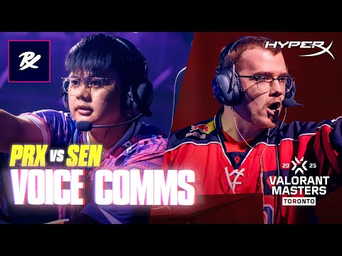 Paper Rex vs Sentinels | HyperX Mic Check