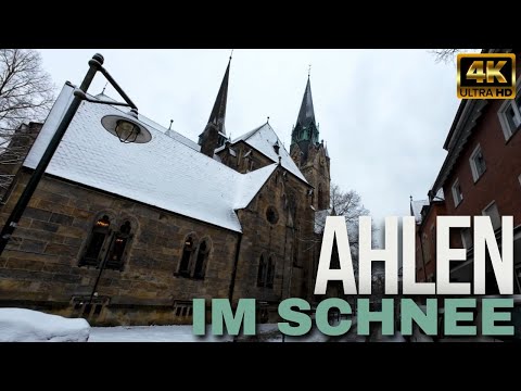 Ahlen im Schnee: Ein Ruhiger Winterspaziergang POV 2025