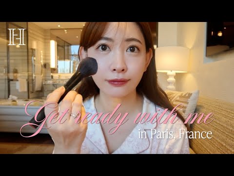 【GRWM🇫🇷】 パリのホテルで雑談しながらメイク💄  OGメンバーの話/歌番組の感想🎤