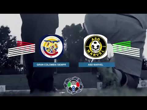 LEGACALCIO8 STAGIONE 21/22 SERIE A2:  GRAN COLOMBIA SIEMPRE AMIGOS - ASD MARVEL