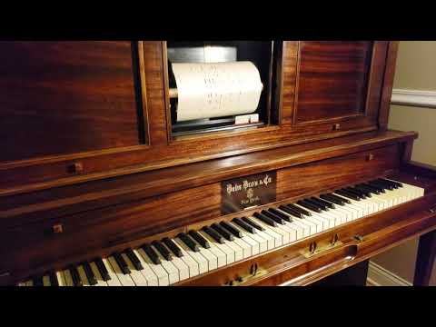 "Charge of the Uhlans" on a 1916 Behr Bros. Player Piano