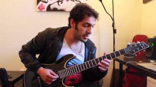 How to play ‘High Speed Dirt’ by Megadeth Guitar Solo Lesson w/tabs