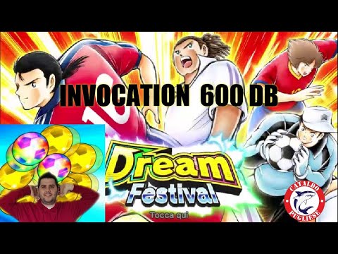 INVOCATION 600 DB ON DREAM FESTIVAL [GATCHA] BENJI & RAPHAEL~captain tsubasa dt