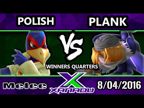 S@X 161 - Ambiguously Polish (Falco) Vs. Plank (Sheik) SSBM Winners Quarters