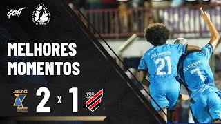 COM VIRADA RELÂMPAGO, AZURIZ VENCE O ATHLETICO NO CAMPEONATO PARANAENSE!