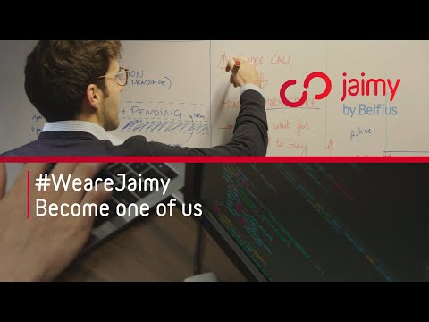 Jaimy by Belfius - we have the coolest jobs, let's talk!
