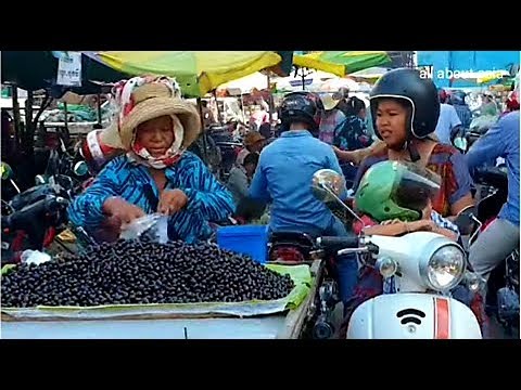 Asian Market - Fresh Market Foods And Activities In Phnom Penh- Cambodia