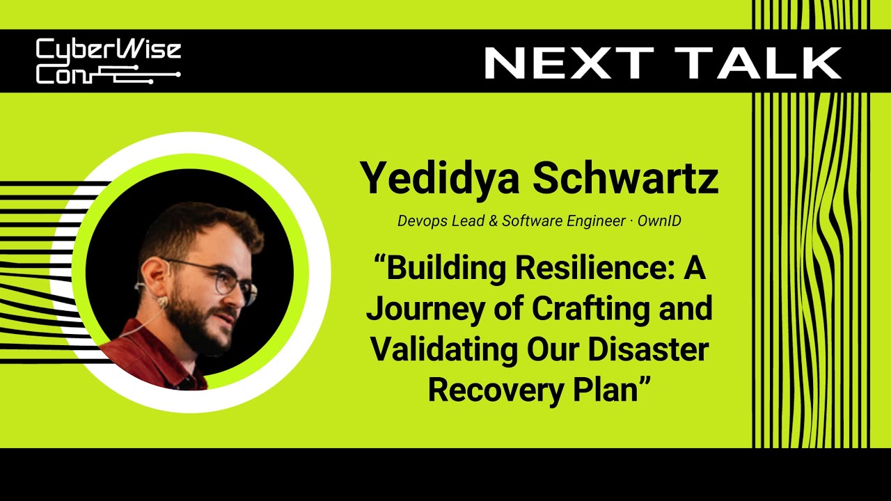 Yedidya Schwartz: Building Resilience