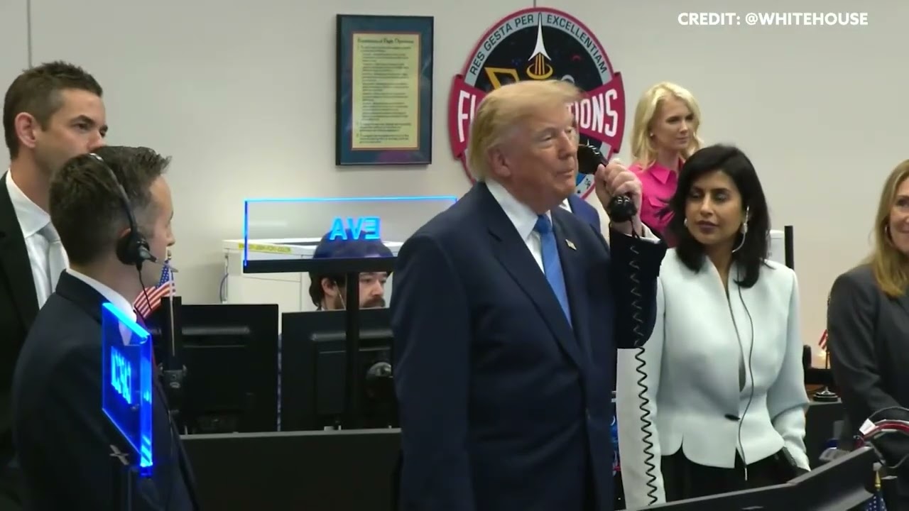 FULL EVENT: President Trump Calls the International Space Station - 08/28/26