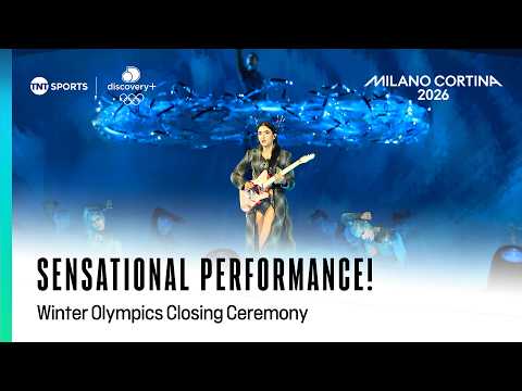 AMAZING! Joan Thiele performs 'Il Mondo' live at the Winter Olympics 2026 Closing Ceremony