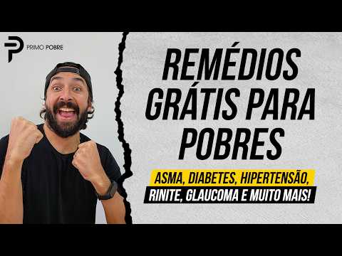 FARMÁCIA POPULAR 2026 | Mais de 40 remédios de graça