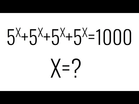 ¿SABES RESOLVER ESTA ECUACIÓN EXPONENCIAL? Matemáticas Básicas