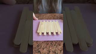 🌷DIY Popsicle Stick Picture Frame!🌷