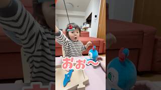 雨の日は魚釣り遊び🐟 #shorts