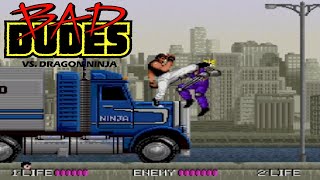 Bad Dudes Vs. DragonNinja Arcade Gameplay - Full Playthrough Longplay  (Arcade)